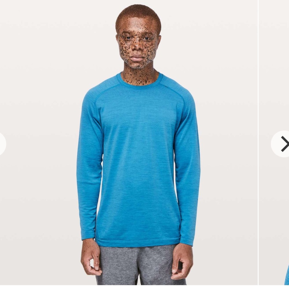 Lululemon- Mens Long Sleeve- Sz Large- Royal Blue